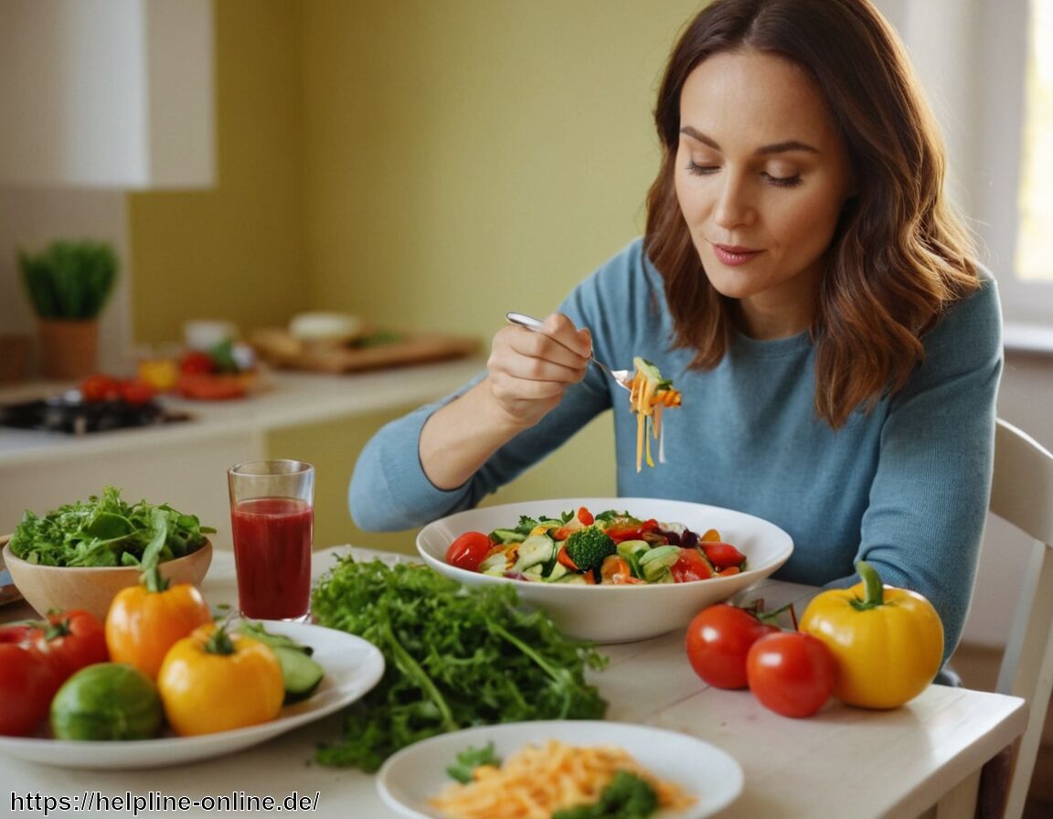 Auf gesunde Ernährung achten   - Selbsthilfe bei Burnout: Kleine Schritte, große Wirkung