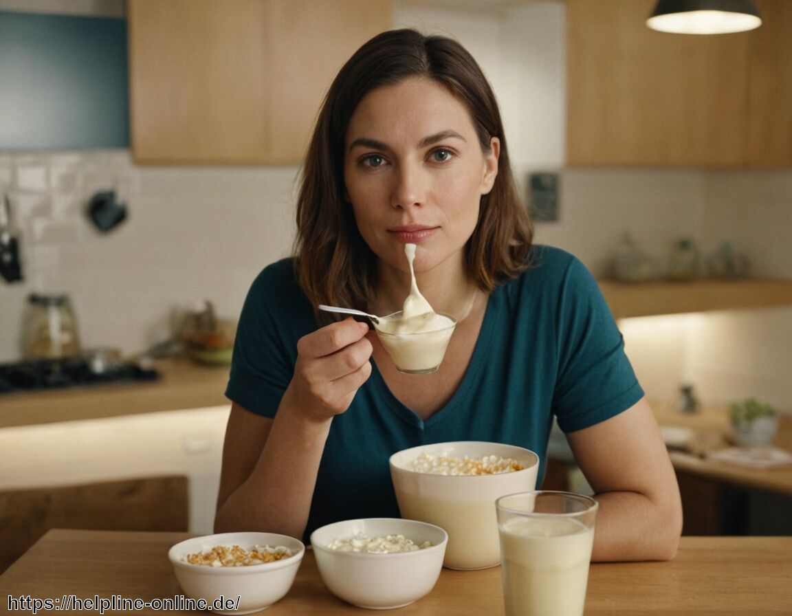 Milchprodukte liefern Calcium für stabile Nervenfunktionen - Ernährung bei Erschöpfung: Welche Lebensmittel stärken die Nerven?