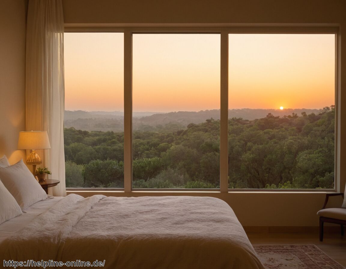 Kurz lüften für frische Luft im Schlafzimmer   - Morgenroutine gegen Erschöpfung: So startest du bewusst