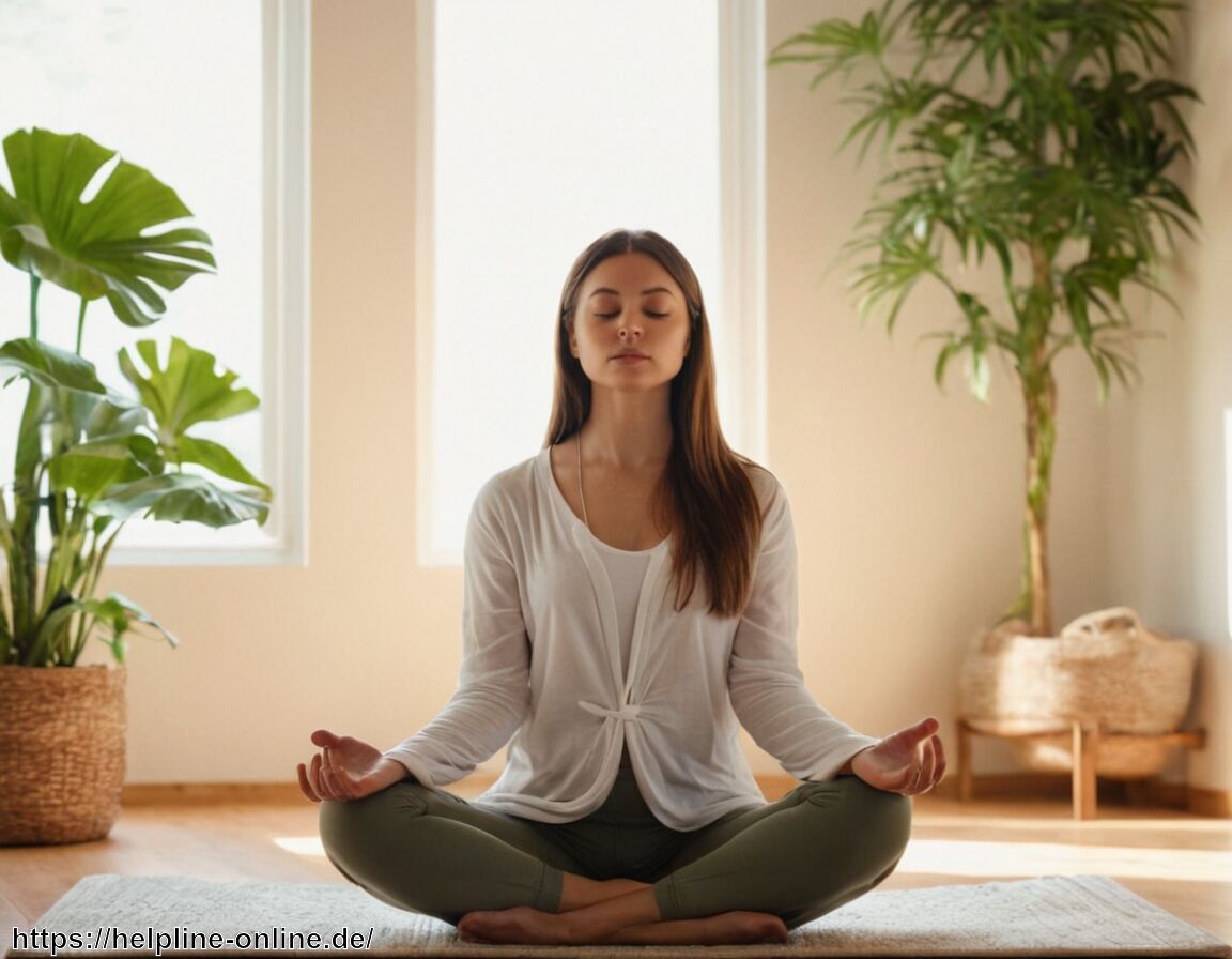Achtsamkeitsübungen oder Meditation ausprobieren   - 10 Tipps zur Burnout-Prävention im Alltag
