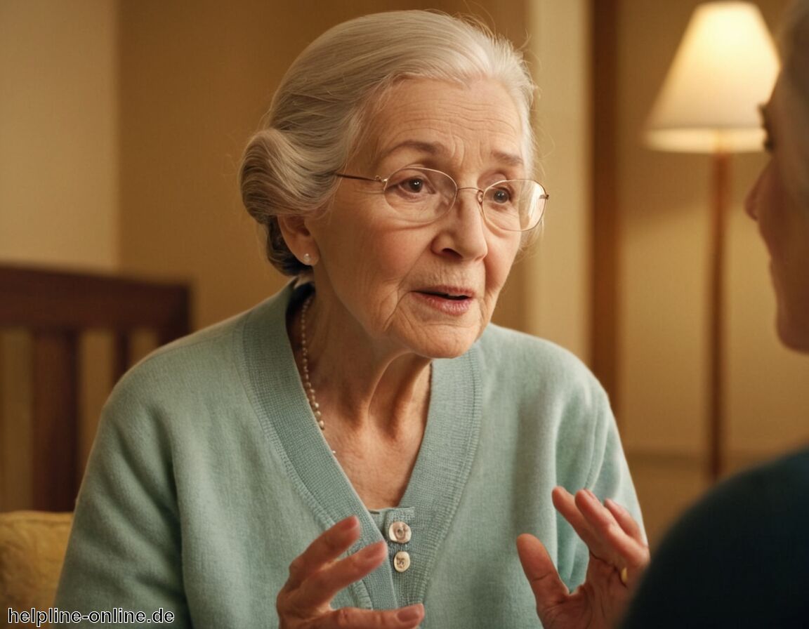 Kommunikation langsam und deutlich gestalten   - Hilfe bei Demenz