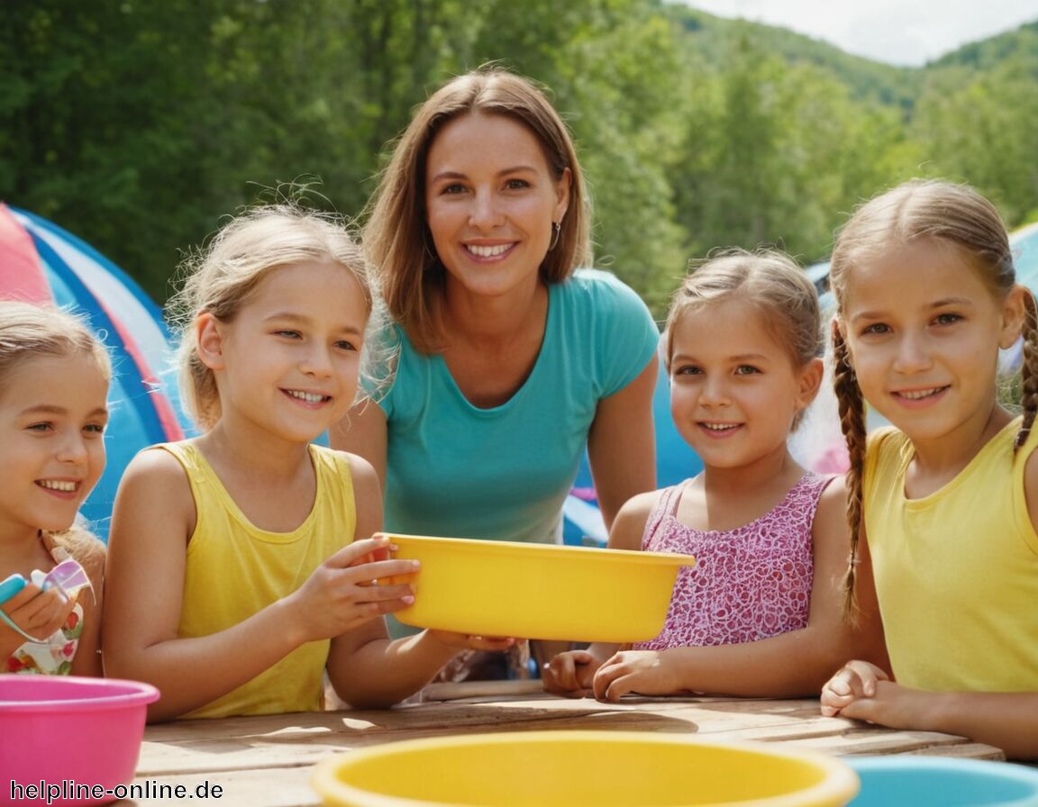 Ferienprogramme und Freizeitangebote für Kinder nutzen   - Hilfe für Alleinerziehende