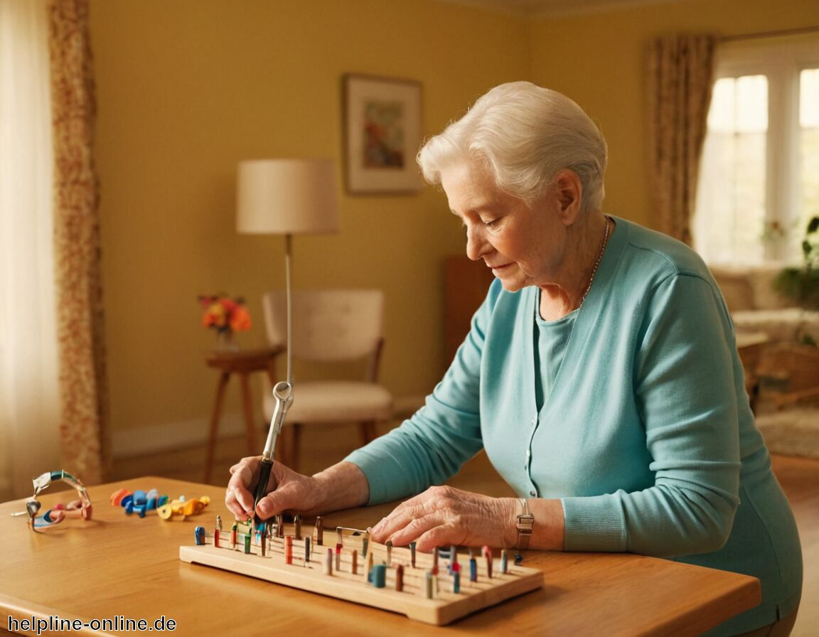 Ergotherapie erleichtert alltägliche Aufgaben - Hilfe bei Parkinson