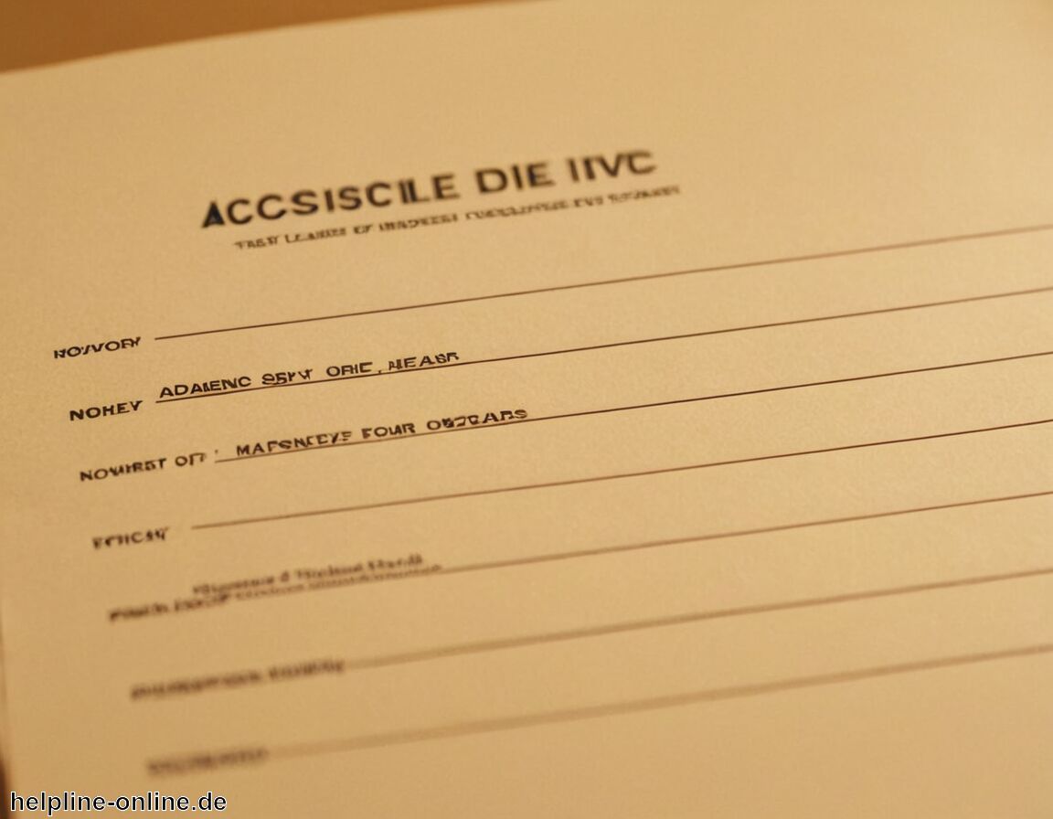 Aufbewahrungsort dokumentieren und zugänglich machen - Hilfe bei Patientenverfügung / Vorsorgevollmacht