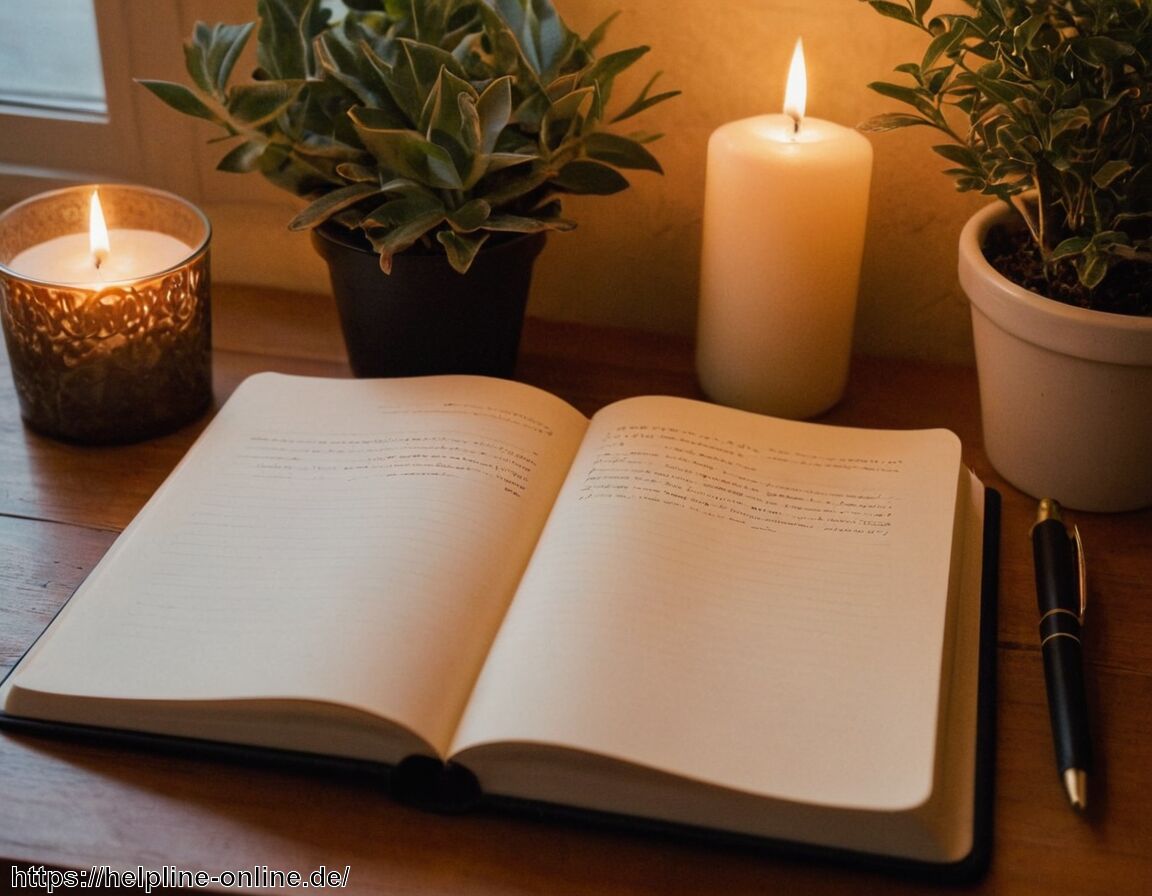 Tagebuch gegen Stress: Mit Schreiben zur inneren Ruhe